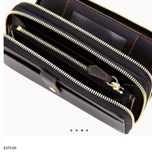 Dooney and Bourke Alto Large Double Zip Organizer